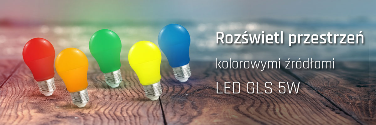 Spectrum LED kolorowe GLS 